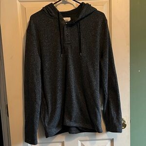 Men's Navy Hoodie Shirt